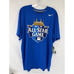 Nike 2012 MLB All-Star Game men's blue Dri-Fit t-shirt NWT Size XL